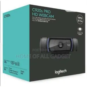 Logitech C920 Pro Hd Webcam. Full Hd Video