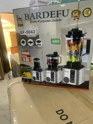 Bf‐5042 Blender With Egg Beater Orange Squeezer Accessory