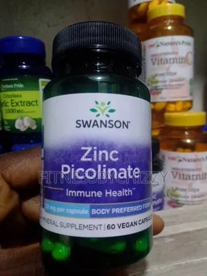 Swanson Zinc Picolinate X 60 Capsules
