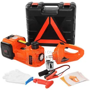 Car Jack With Tyre Inflator Impact Wrench