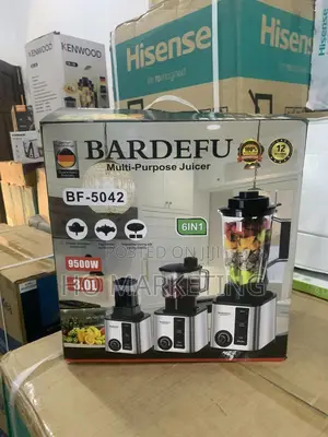 Bf‐5042 Blender: Comes With 4 Jars + Grinder + Juicer
