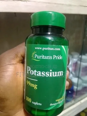 Puritan's Pride Potassium 99mg X 100 Caplets