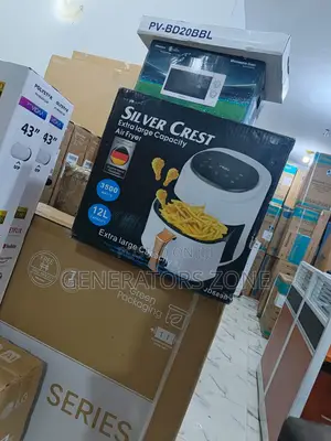 Silver Crest 12l Air Fryer Jd689b Crispy, Oil-Free Cooking