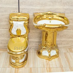 Gold Royal Luxury Toilet Water Closet