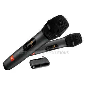 JBL Wireless Microphone Black Sa