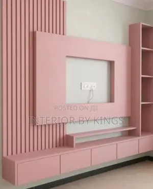 Tv Wall Unit 10ft by 12ft Can Be Made in Sizes and Colors