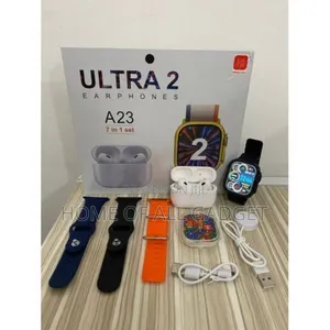 Ultra2 Smart Watch- Full Screen Physical Fitness Training