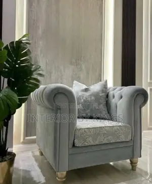 Single Seater Fabric Sofa Can Come in Colors of Your Choice