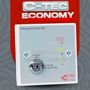 C-tec Fire Alarm Economy Status Unit