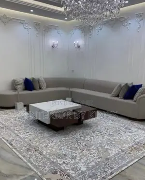 U-Shaped Custom Made Sofa + Table Can Come in Colors
