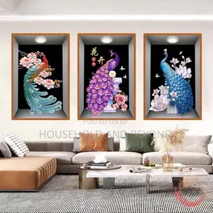 3 in 1 3d Home Decor Stickers Wall Stickers
