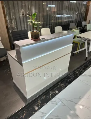 Imported Marble Type Receptionist Table