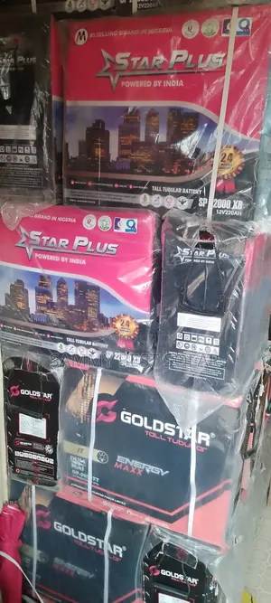220ah-12v Star Plus Tubular Battery Available India Made.