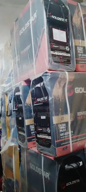 220ah-12v Gold Star Energy Tubular Battery Available.