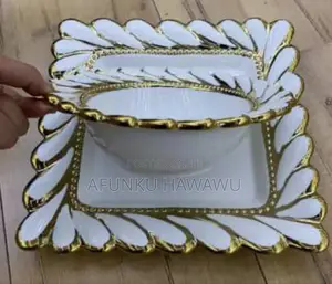 Luxury Quality Gold Plate (12pcs)