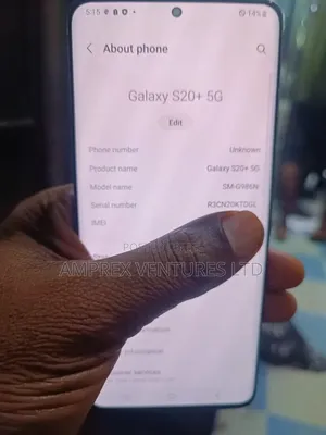 Samsung Galaxy S20+ 5G 256 GB Gray