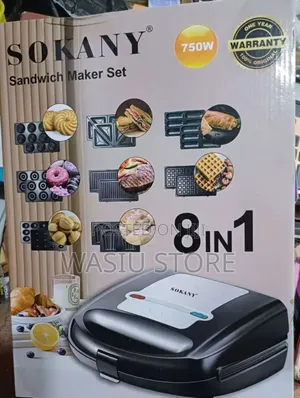 Sokany Multifunctional 8 in 1 Sandwich Maker Set