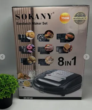 Sokany Multifunctional 8 in 1 Sandwich Maker Set
