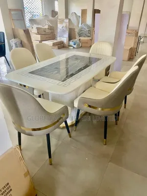 Luxury Mable Top Turkish High-Quality Dinning Set