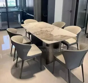 Luxury Mable Top Turkish High-Quality Dinning Set