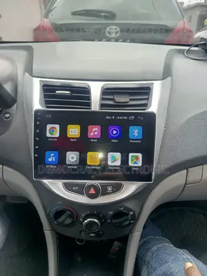 Hyundai Accent Android Screen (2011/2016) Model With GPS Map
