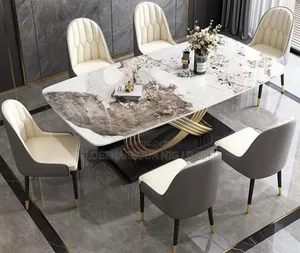 Luxury Mable Top Dinning Set