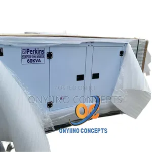 All-New Perkins 60kva Soundproof Diesel Generator