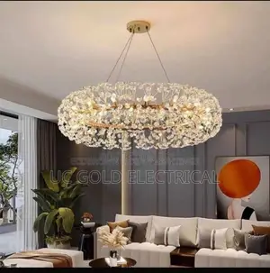 Nordic Crystal Led Pendant Lights for Living Dining Room