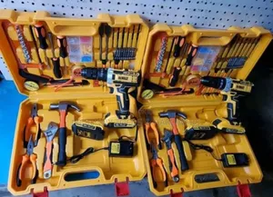 Dewalt Tools Set With 48v Cordless Impact Drilling Machine