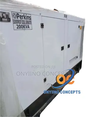 Brand New Perkins Soundproof Diesel Generator 200kva