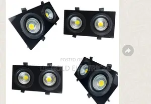 Black Led Dimmable Downlight Cob10w 15w 18w Led Spot Light