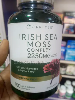 Carlyle Irish Sea Moss Complex 2250mg X150 Caps
