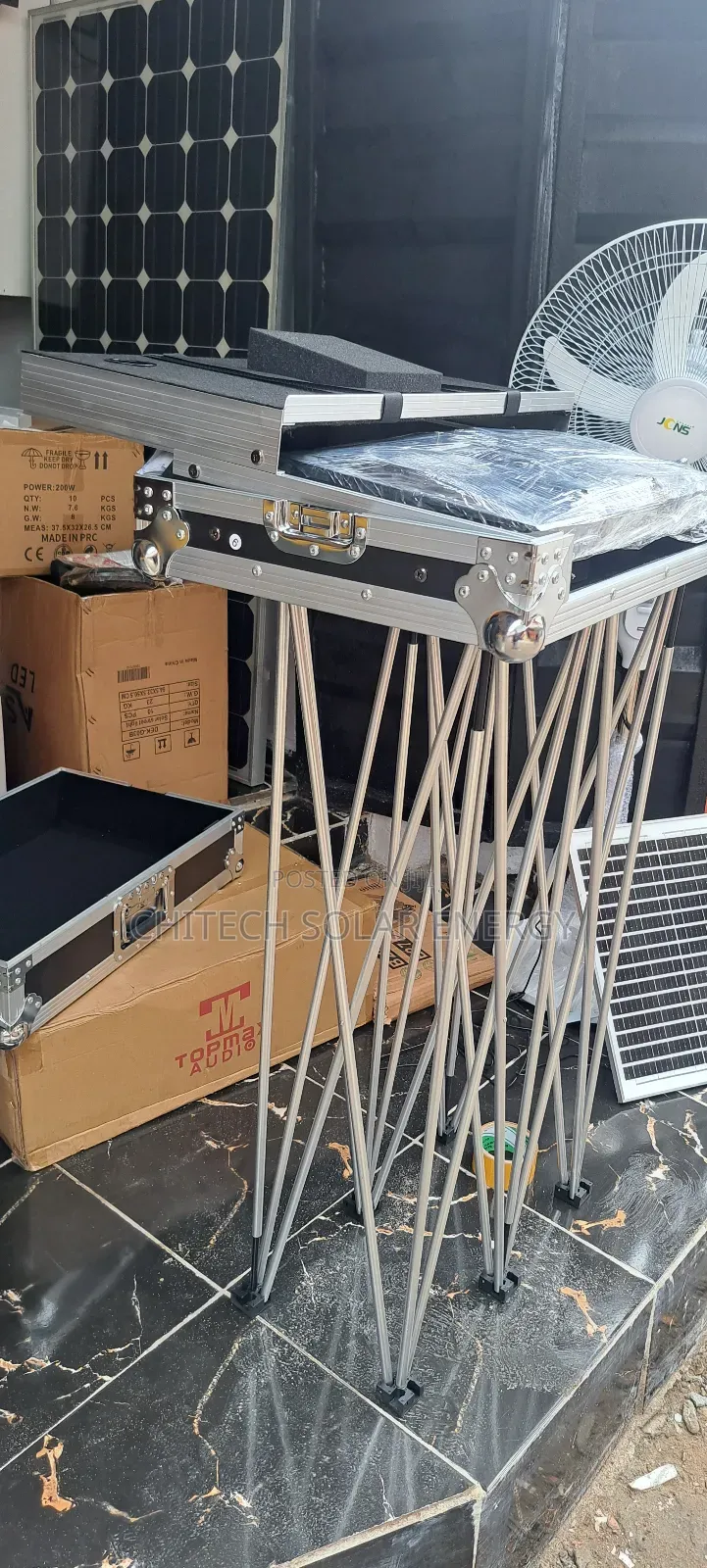 Complete Dj Box With Stand