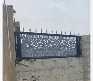 Fence Rails Laser Cut Design
