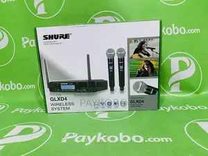Shure Glxd4 Professional Wireless Microphone System