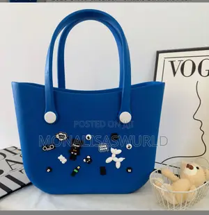 Quality Beach Bag With Detachable Jibbitz