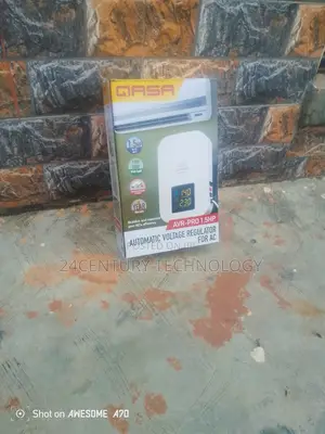 Qasa Avr‐Pro 1.5hp Stabilizer Led Voltage Meter