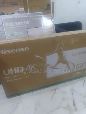 Hisense 58′′ Smart Tv – 330 Nit Bright Led Display