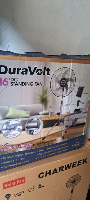 Solar Fan With Solar