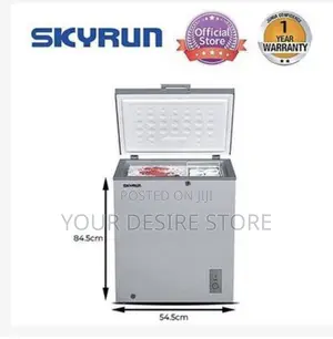 Skyrun 145l Chest Freezer (Bd-145a) - Grey