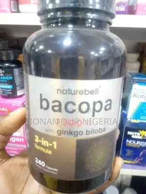 Naturebell Bacopa 1500mg With Ginkgo Biloba X240 Caps