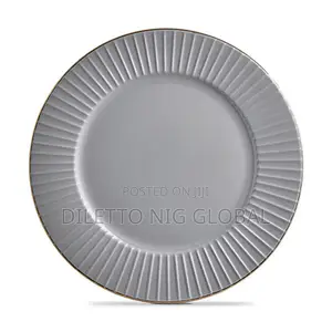 Tower Empire 16 Piece Stoneware Dinnerware Set Grey