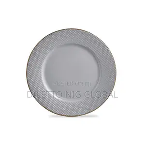 Tower Empire 16 Piece Stoneware Dinnerware Set Grey