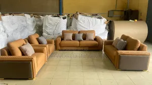 Brown Comfy Living Room Sofa