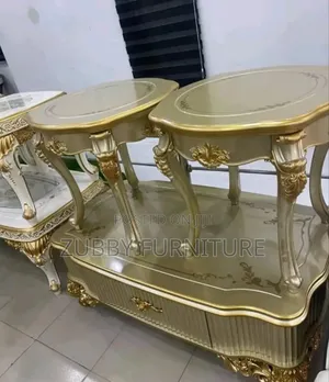 Quality and Imported Royal Turkey Center With 2 Side Stools