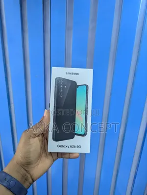 New Samsung Galaxy A26 128 GB Black