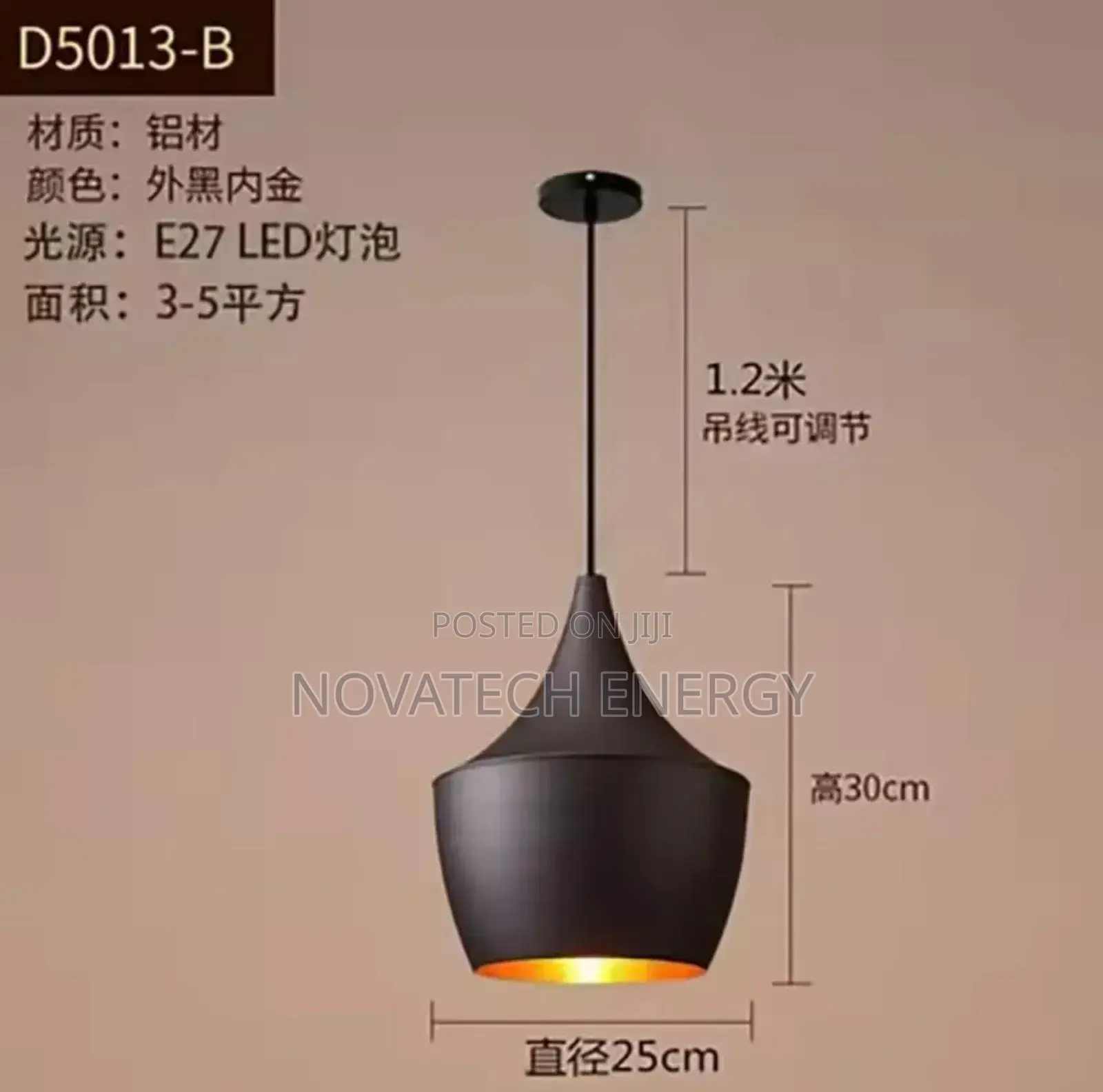 Single Dropping Nordic Pendant Light