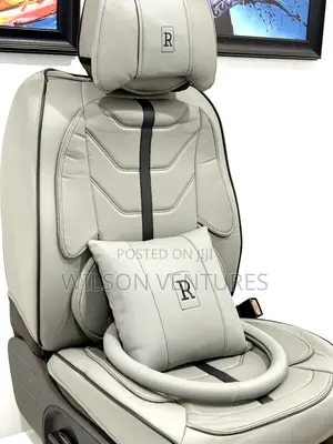 Plain Ash R Power Car Seat Cover