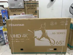 Hisense 65 Inches Smart Uhd Tv + Free Wall Bracket
