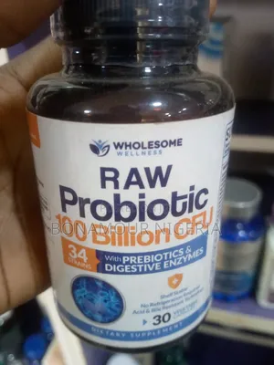 Wholesome Wellness Raw Probiotics 100 Billion Cfu X30 Caps